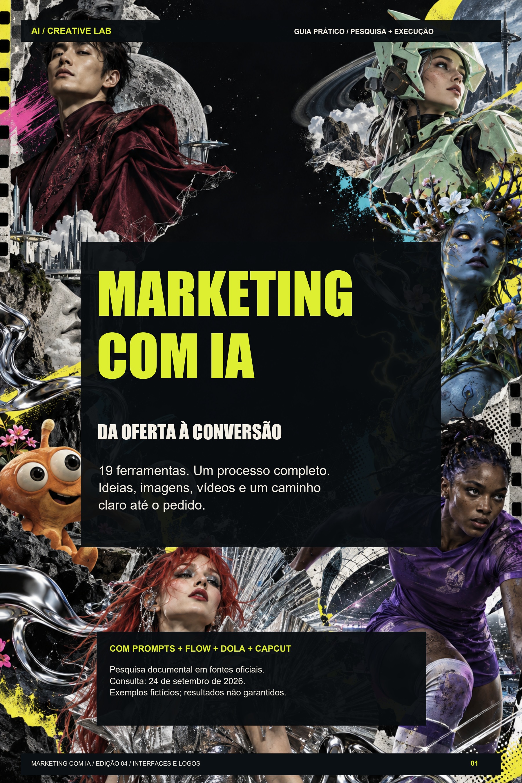 Capa do e-book Marketing com IA